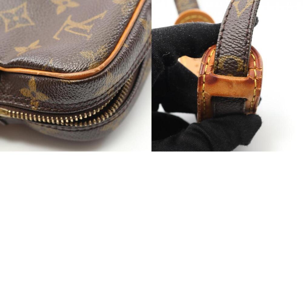 LOUIS VUITTON Brown Monogram Leather Shoulder Bag - Picture 11 of 11